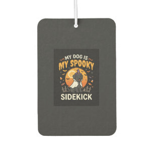 Dog Halloween Costume Night Car Air Freshener