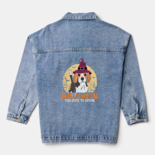 Dog Halloween Denim Jacket