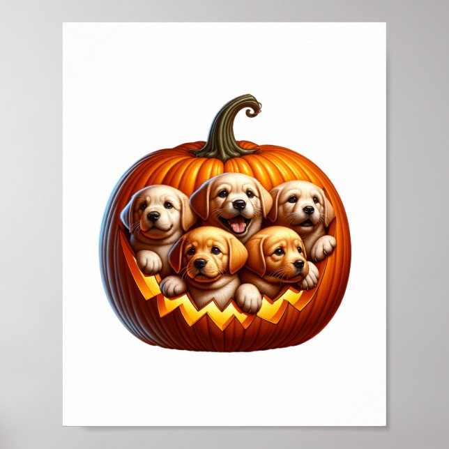 Dog Halloween Poster (Front)