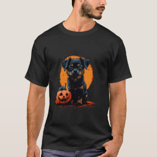 Dog Halloween Spooky Puppy Lover Trick Or Treat Pu T-Shirt