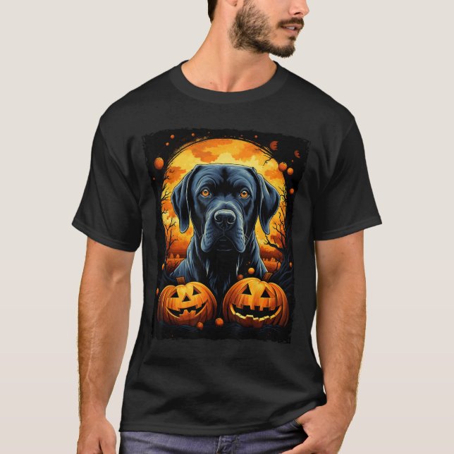 Dog Halloween T-Shirt (Front)