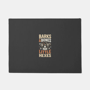 Dog Halloween Witch Bark Doormat