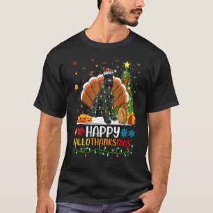 Dog   Happy Giant Schnauzer Dog Hellothanksmas T-Shirt