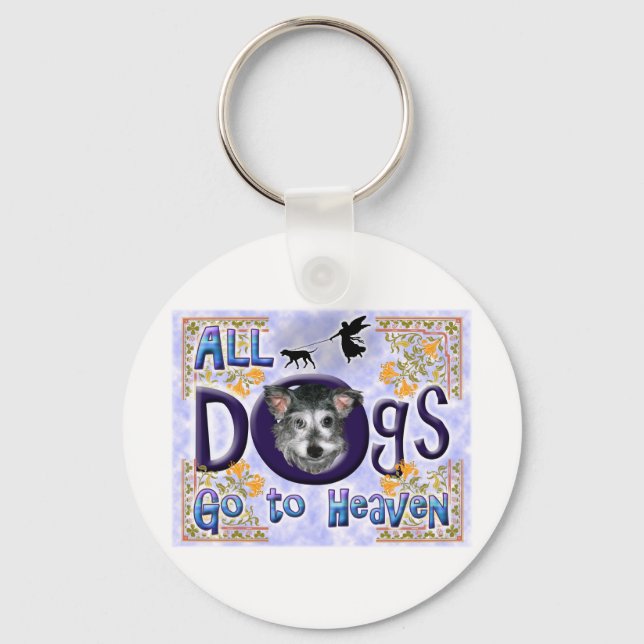 Dog Heaven Key Ring (Front)