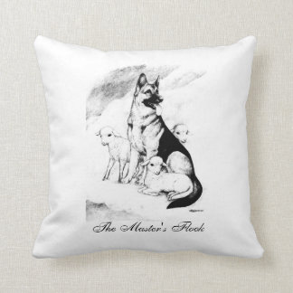 Dog Heaven, the Master's Flock Cushion