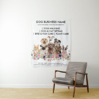 Dog Home Visit Care Service Backdrop