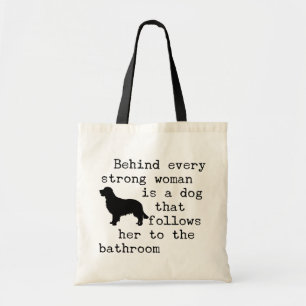 Dog Humour Quote - Golden Retriever Tote Bag