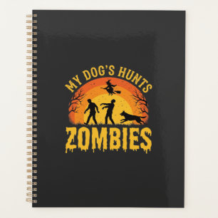 Dog Hunts Zombies Halloween Design Planner