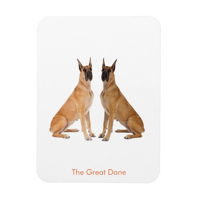 Dog Image for Flexible Photo Magnet (Vertical)