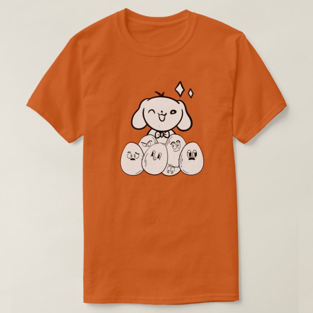 Dog In Egg 37 T-Shirt (Design Front)