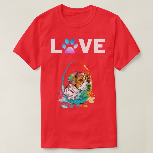 Dog in Egg 4 T-Shirt (Design Front)
