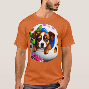 Dog In Egg 8 T-Shirt