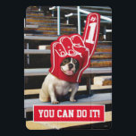 Dog In Foam Hand iPad Pro Cover<br><div class="desc">You can do it! | Avanti,  the Global Humor Brand™ has been entertaining the world with its Feel Good Funny greeting cards for over 40 years. Our characters live life to the fullest and celebrate the humor in everyday life.</div>