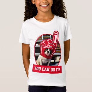 Dog In Foam Hand T-Shirt