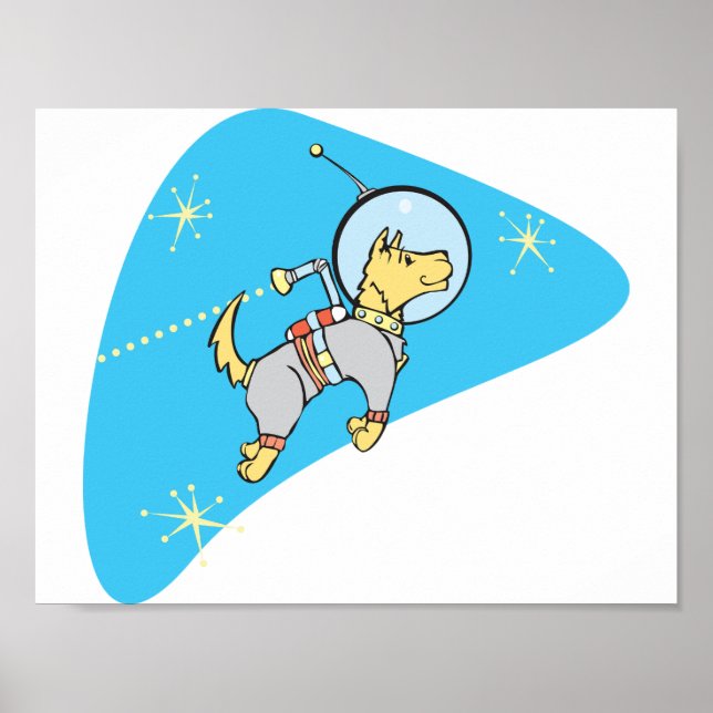 Dog In Space Poster (Front)