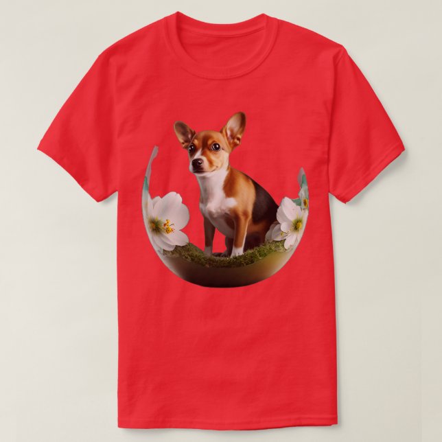 dog in the egg 166 T-Shirt (Design Front)