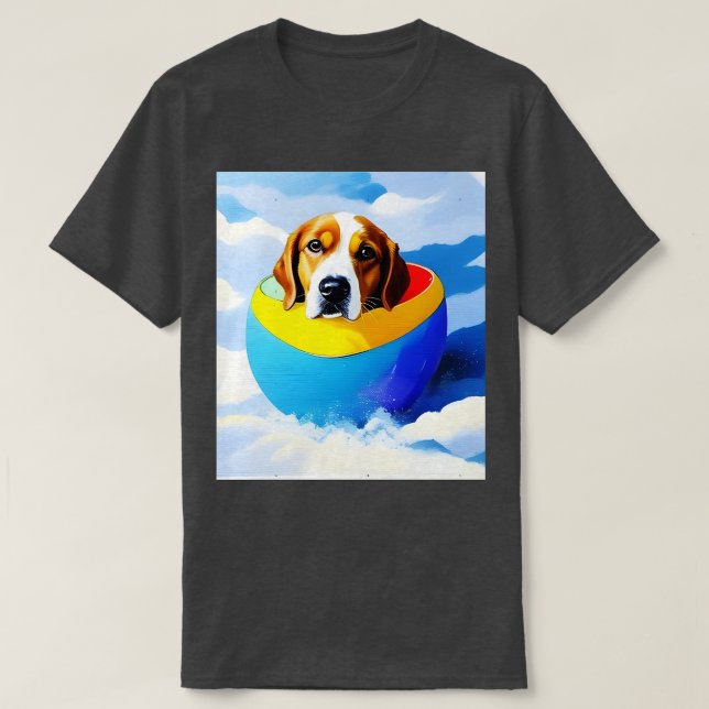 dog in the egg 189 T-Shirt (Design Front)