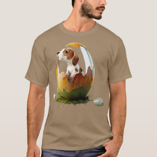 Dog in the egg 225 T-Shirt