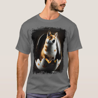 Dog In The Egg 257 T-Shirt