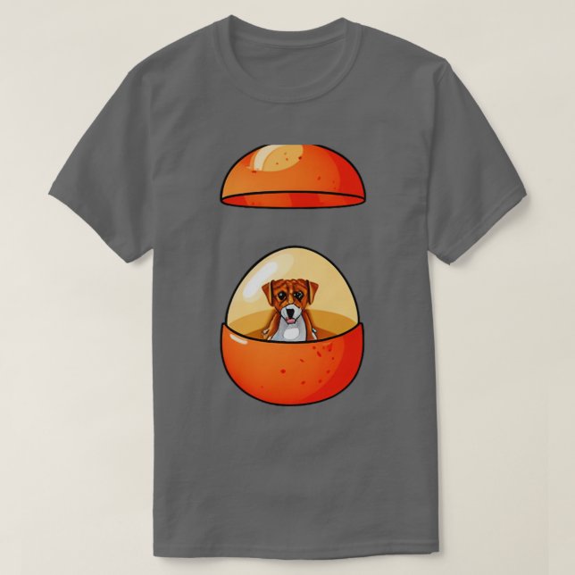dog in the egg 285 T-Shirt (Design Front)