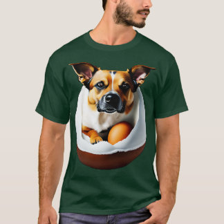 Dog In The Egg Funny 1 T-Shirt