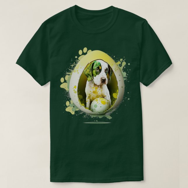 Dog In The Egg T Shirt (Design Front)