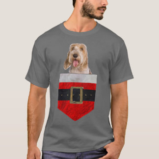 Dog in your Pocket Santa Petits Bassets Griffons V T-Shirt