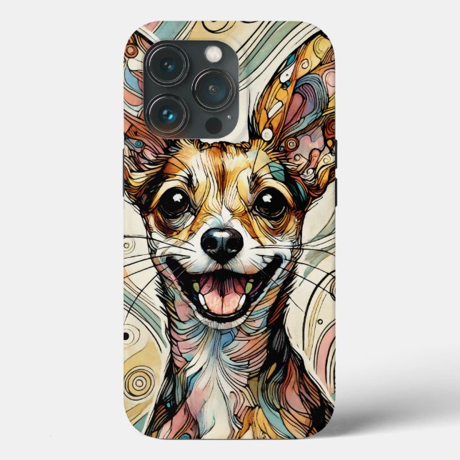 Dog iPhone 13 Pro Tough Case (Back)