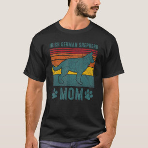 Dog Irish German Shepherd Mum T-Shirt