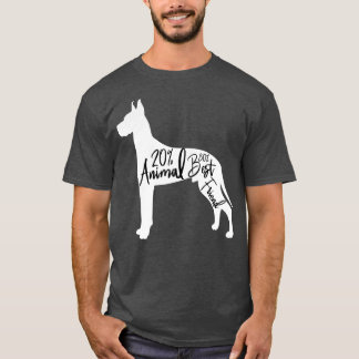 dog is 20 animal 80 friend1 T-Shirt
