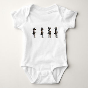 Dog is Confused Baby Bodysuit