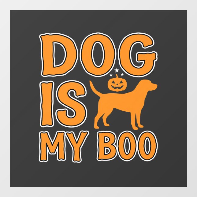 Dog Is My Boo Halloween Dog (Sheet)