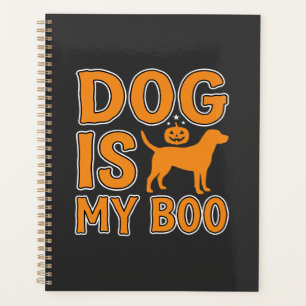 Dog Is My Boo Halloween Dog Planner