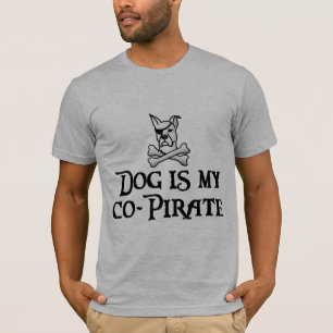 Dog is My Co-Pirate tee