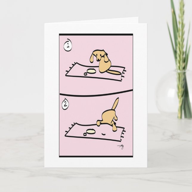 Dog is Sorry! Card (Front)