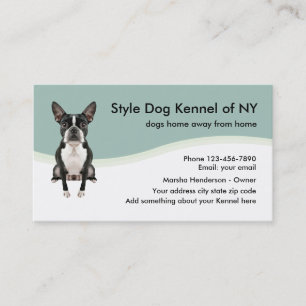 Dog Kennel Business Card