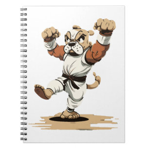 Dog Knows Karate Notebook