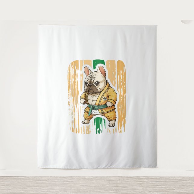 Dog Knows Karate           Tapestry (Front)