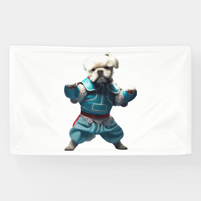 Dog Knows Karate transformed  Banner (Horizontal)