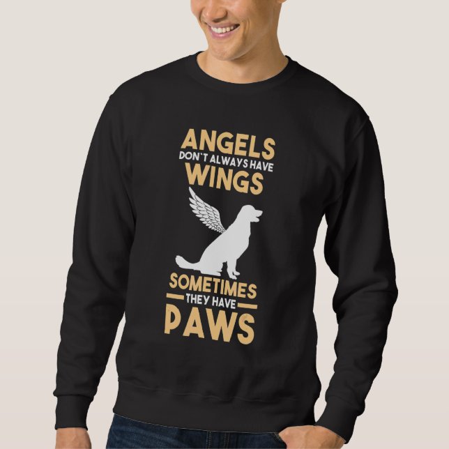 Dog Labrador Golden Retriever Sweatshirt (Front)