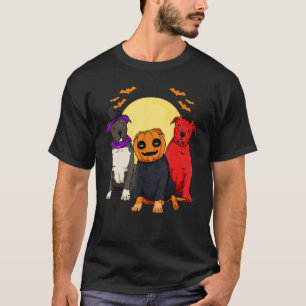 Dog Labrador Pumpkin Head Lazy Halloween Costume C T-Shirt