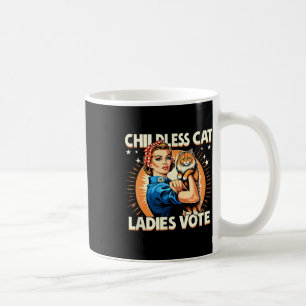 Dog Lady We're Not Going Back Cat Lady Cat Lovers Coffee Mug
