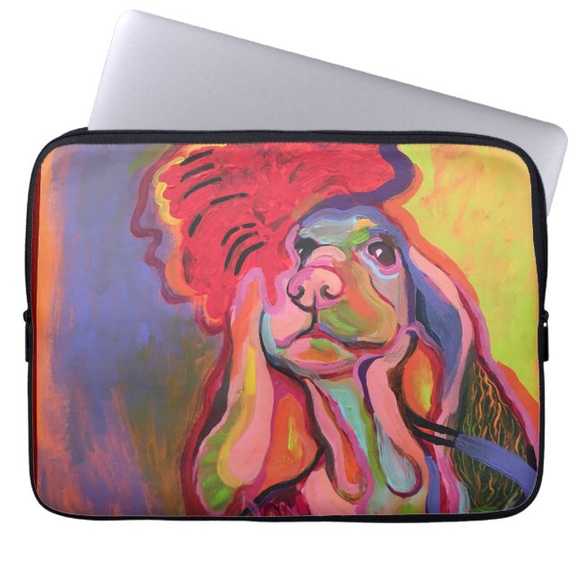 dog laptop sleeve (Front)