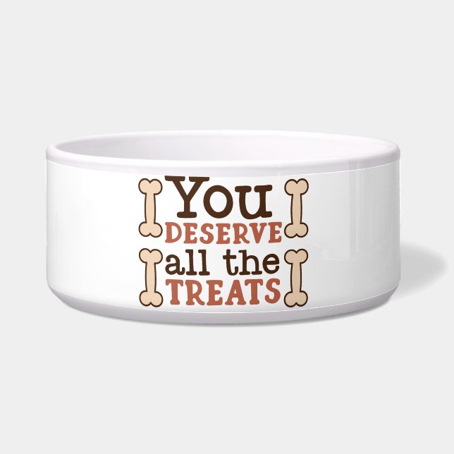 Dog - Large Pet Bowls (Front)