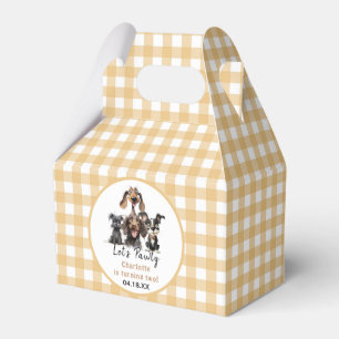 Dog Let's Pawty Birthday Favour Box