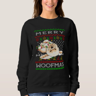 Dog Lhasa Apso Merry Christmas Sweatshirt
