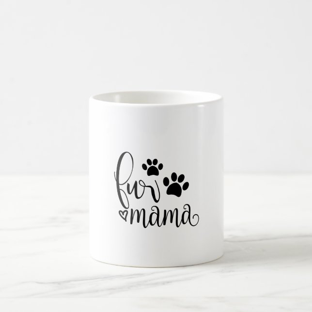 dog life coffee mug (Center)