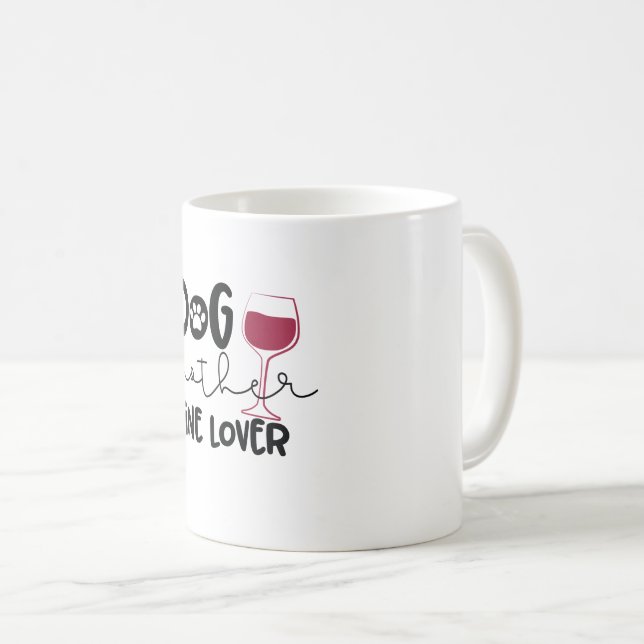 dog life coffee mug (Front Right)