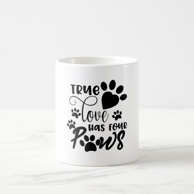 dog life coffee mug (Center)