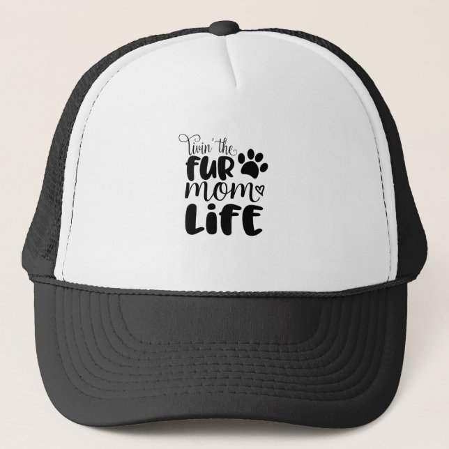 dog life trucker hat (Front)